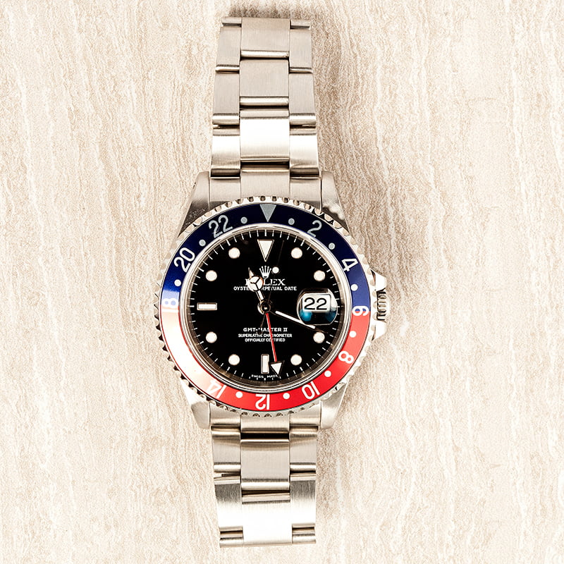 Rolex GMT-Master II 16710 For Sale Pre-Owned | Bob's Watches