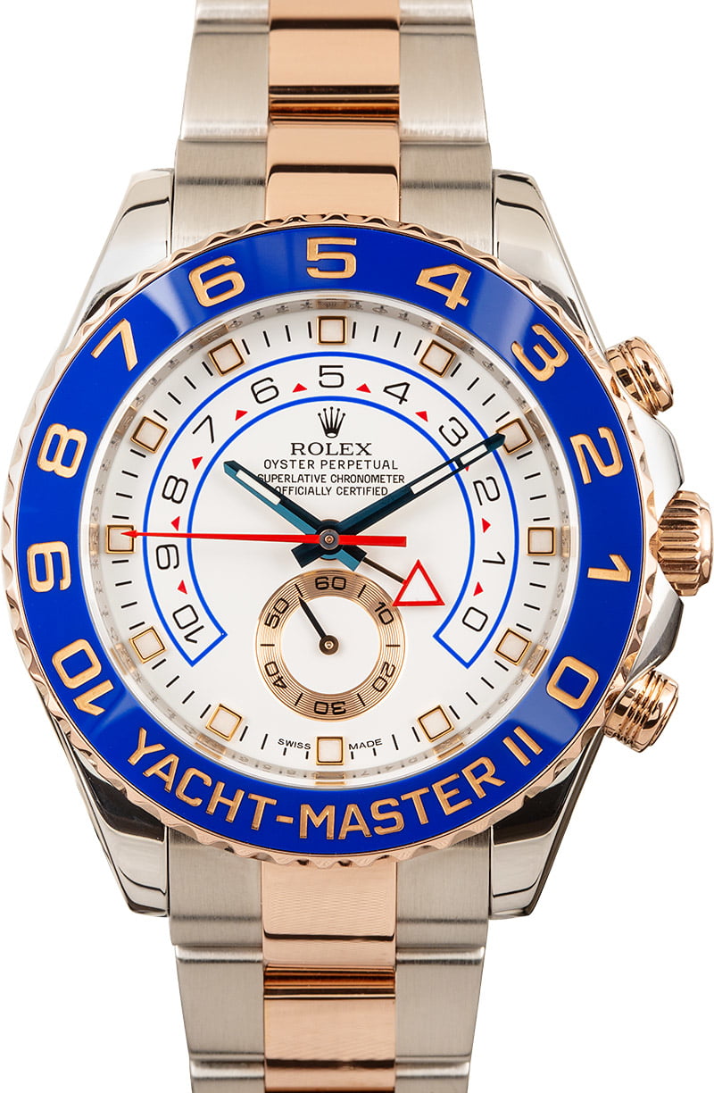 Buy Used Rolex Yacht-Master II 116681 | Bob's Watches - Sku: 140062 x