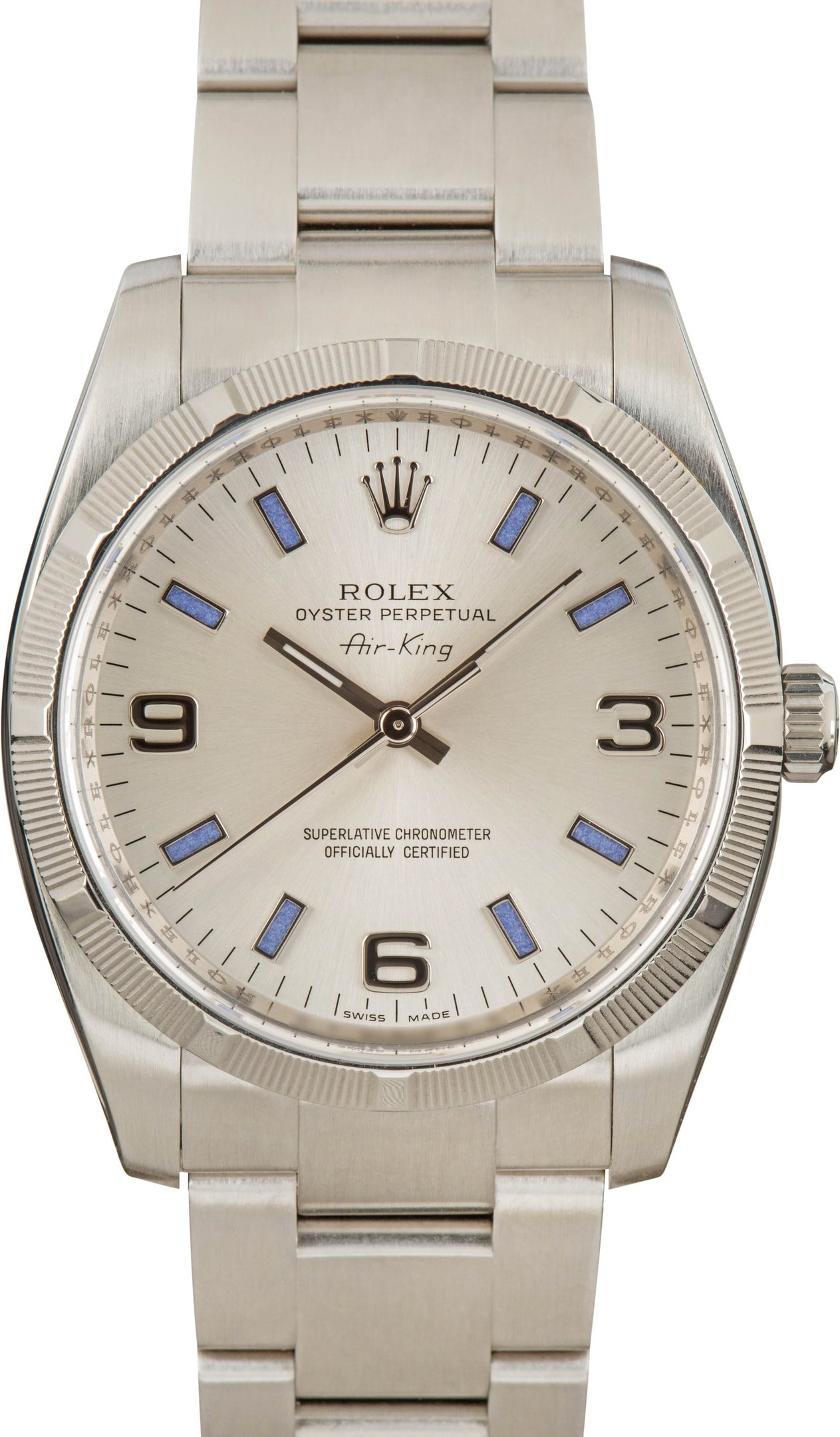 Pre owned rolex air king sale