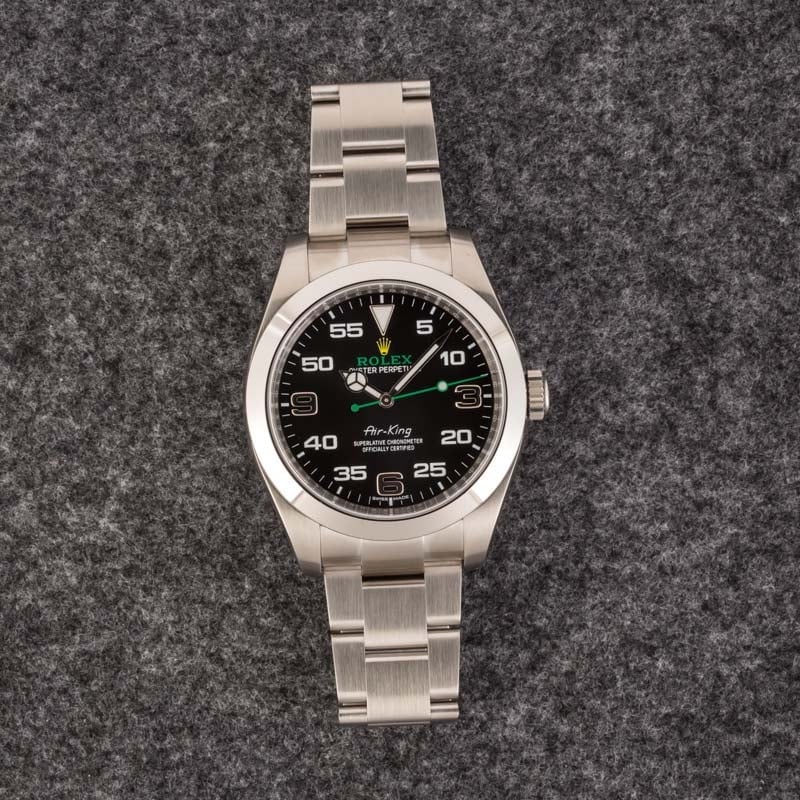 Buy Used Rolex Air-King 116900 | Bob's Watches - Sku: 154108