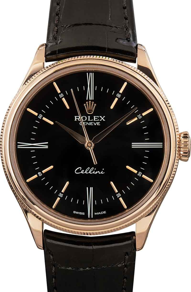 Buy Used Rolex Cellini 50505 | Bob's Watches - Sku: 161330