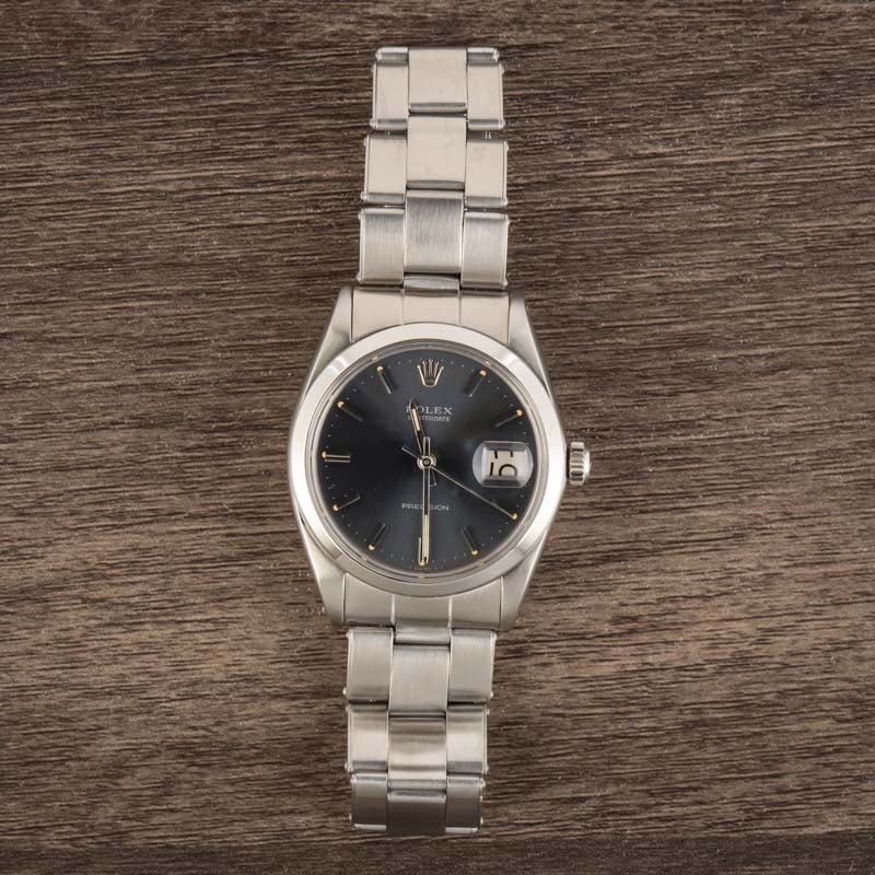 Vintage Rolex Oysterdate 6694 Stainless Steel