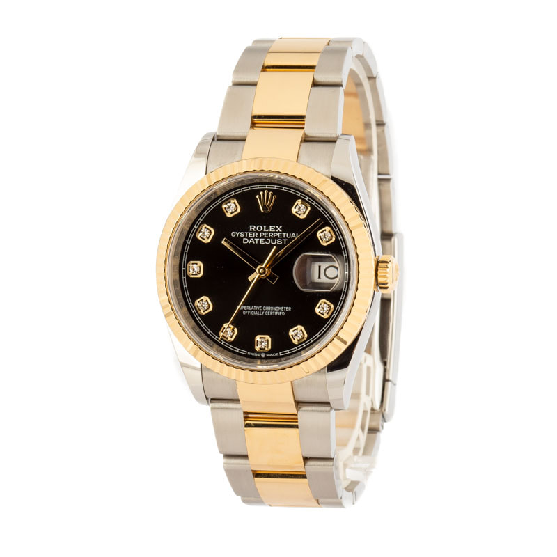 Rolex Datejust 126233 Black Diamond Dial