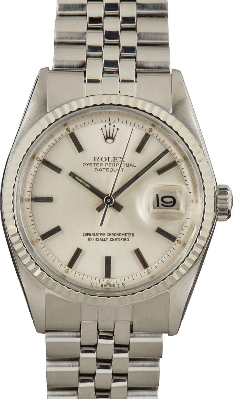 Used Rolex Datejust 1601 Stainless Steel