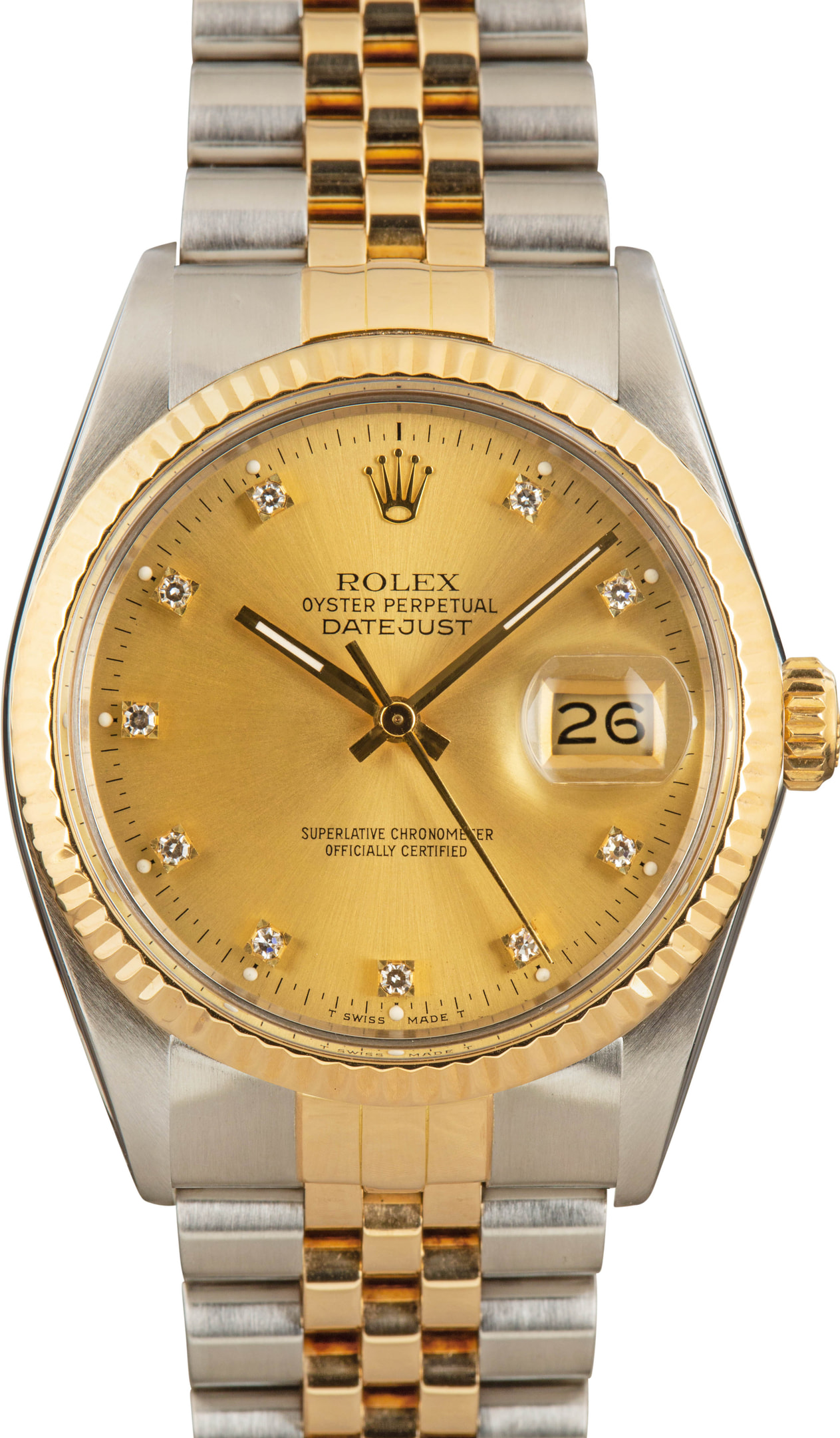 Rolex Datejust 16013 Diamond Dial