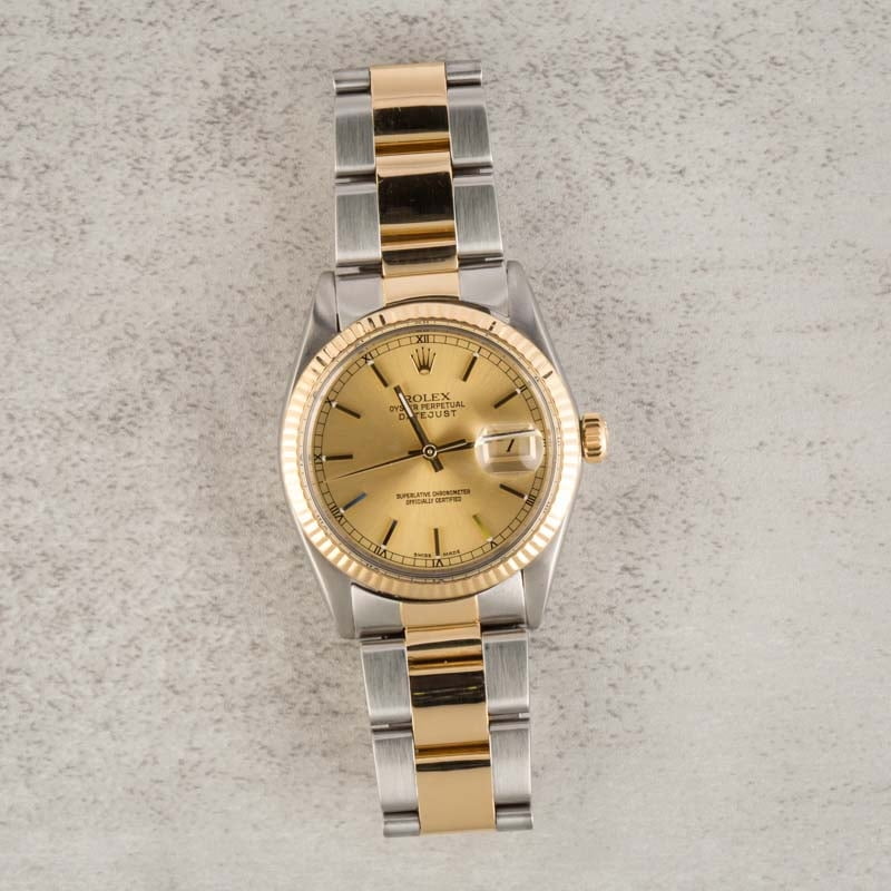 Buy Used Rolex Datejust 16013 | Bob's Watches - Sku: 157095