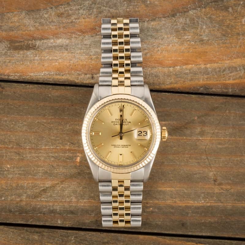 Buy Used Rolex Datejust 16013 | Bob's Watches - Sku: 159612