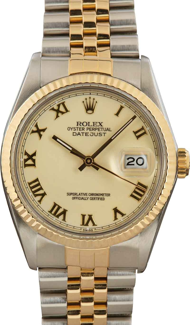 Buy Used Rolex Datejust 16013 | Bob's Watches - Sku: 161975