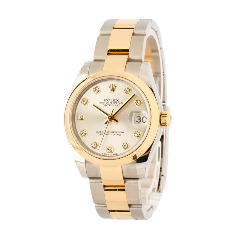 Pre-Owned Rolex Datejust 178243 Two Tone