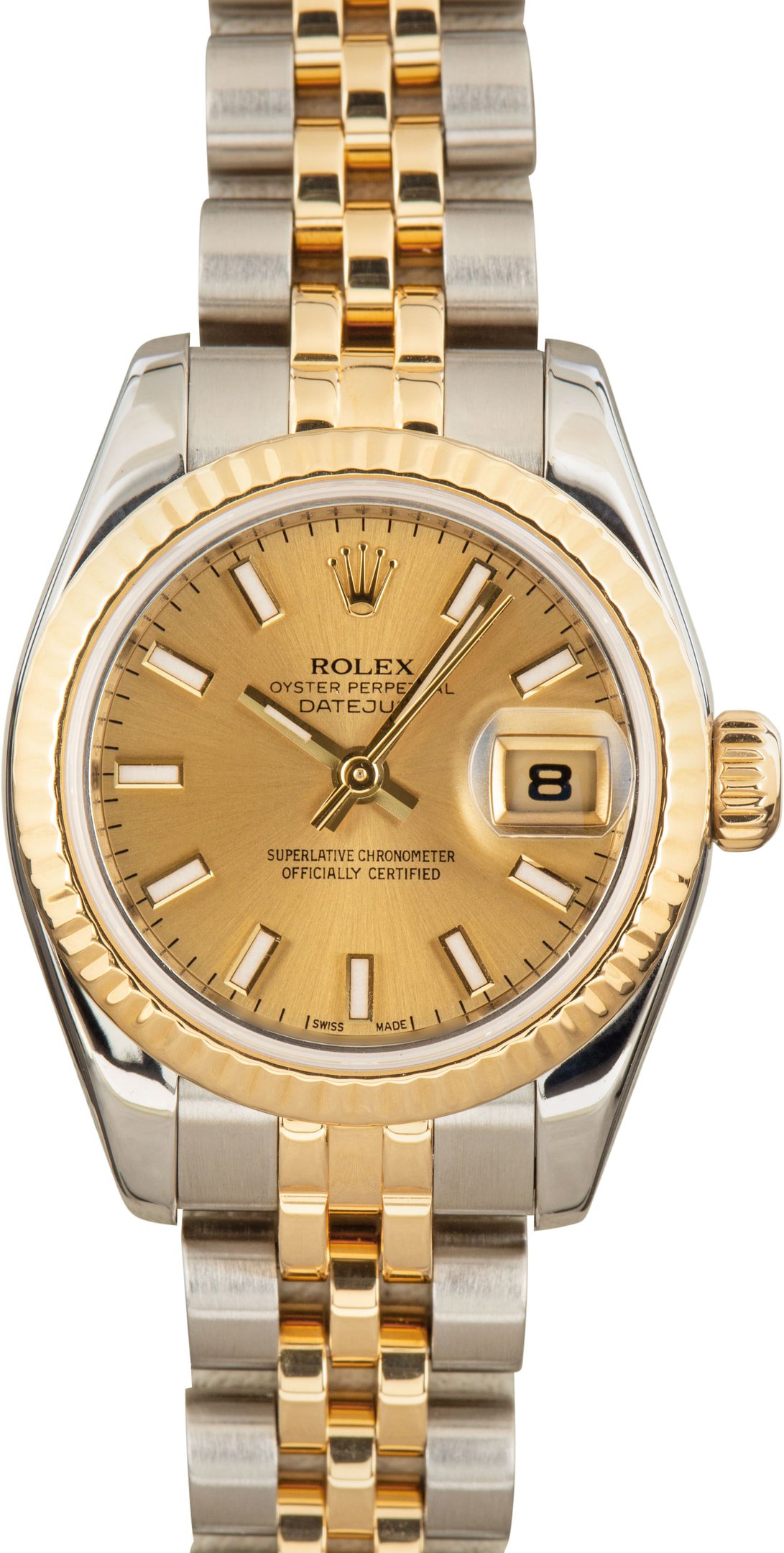 Buy Used Rolex Datejust 179173 Bob s Watches Sku 165086