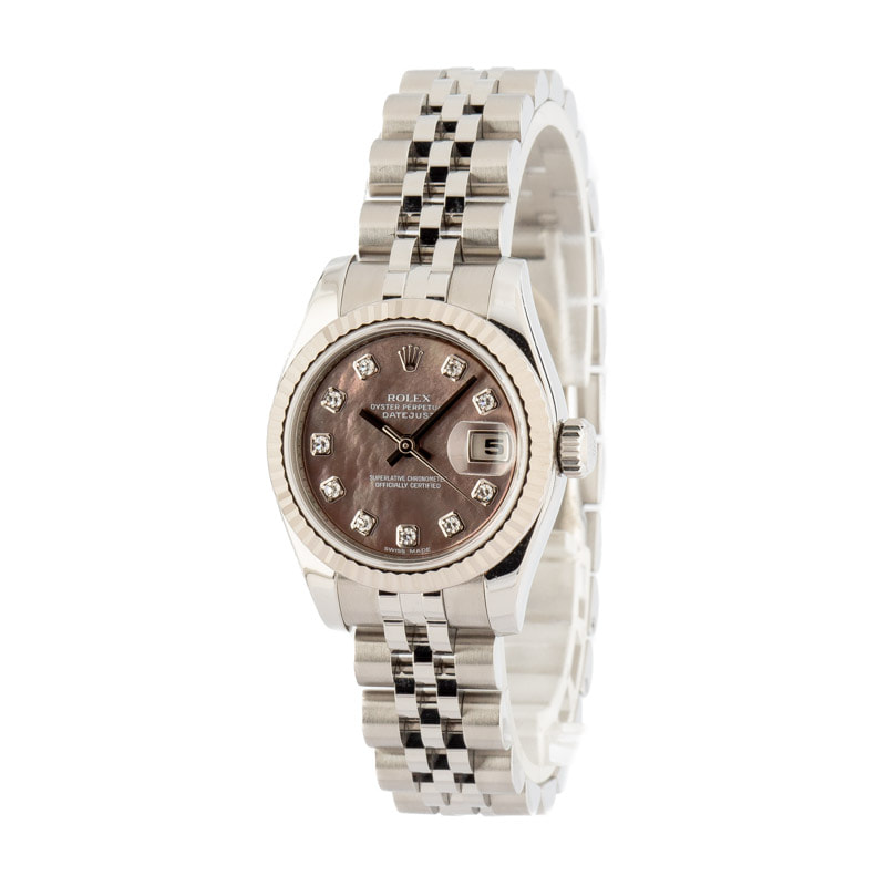 Ladies Rolex Datejust 179174 Diamond Dial