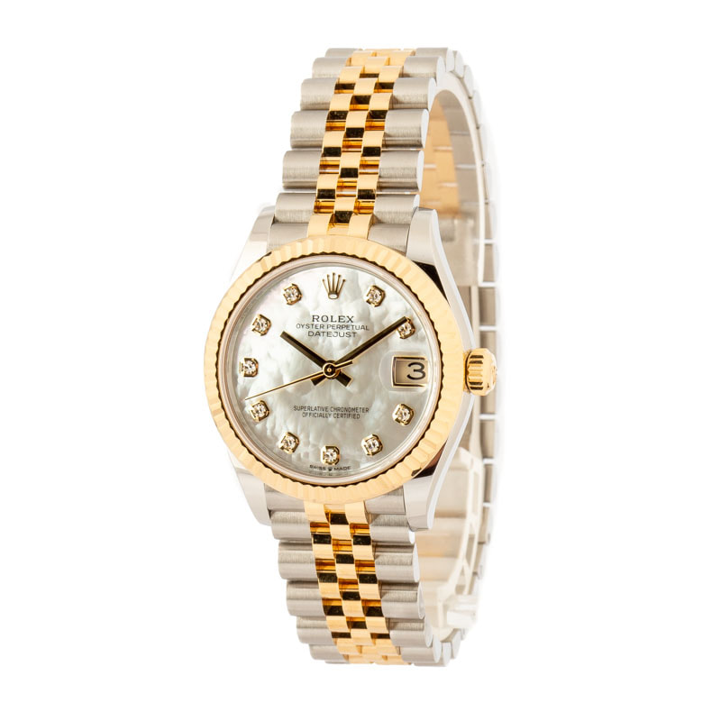 Ladies Rolex Datejust 278273 Stainless Steel & 18k Yellow Gold