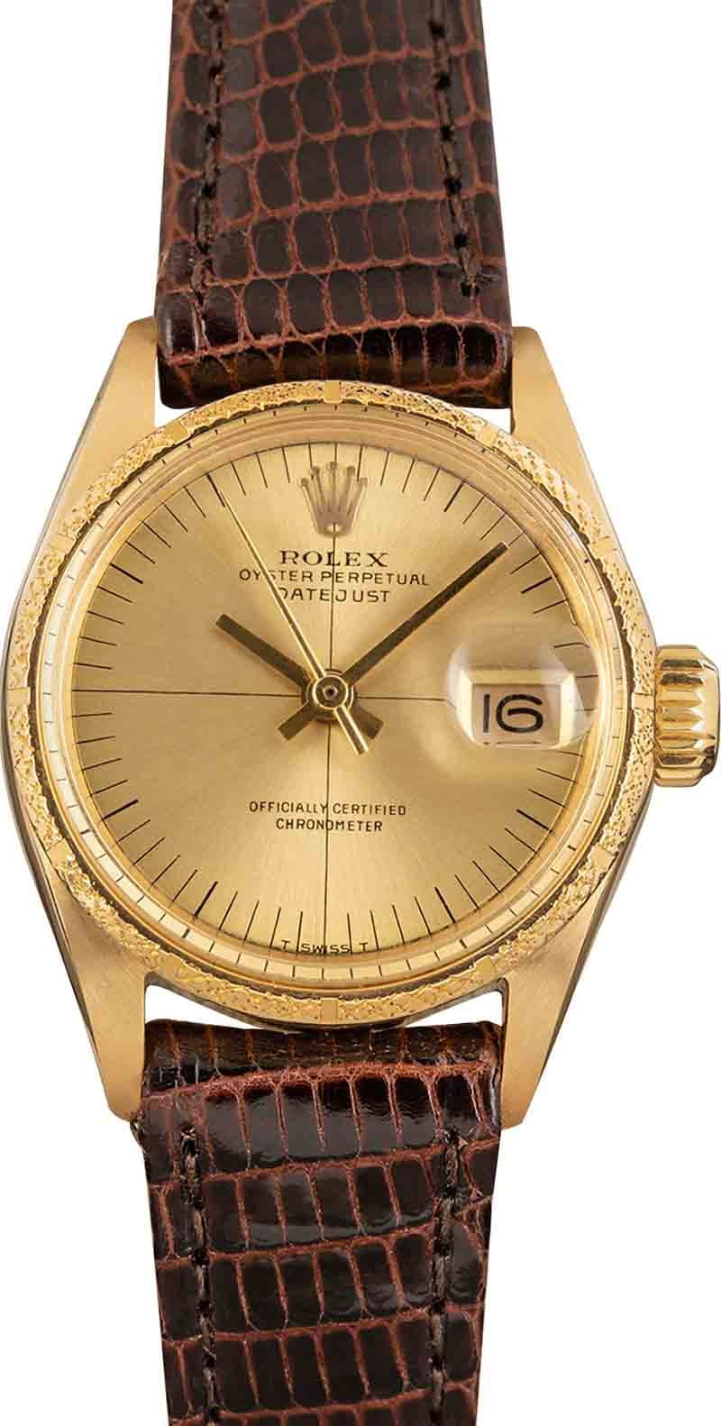 Buy Used Rolex Datejust 6700 | Bob's Watches - Sku: 137595