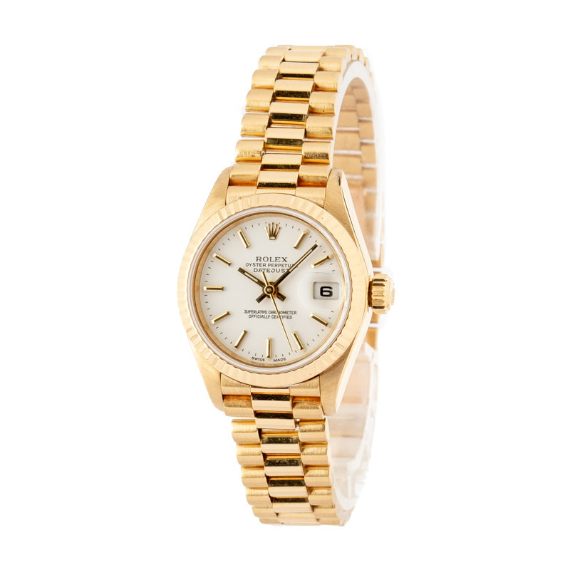 Ladies Rolex Datejust 69178 Presidential