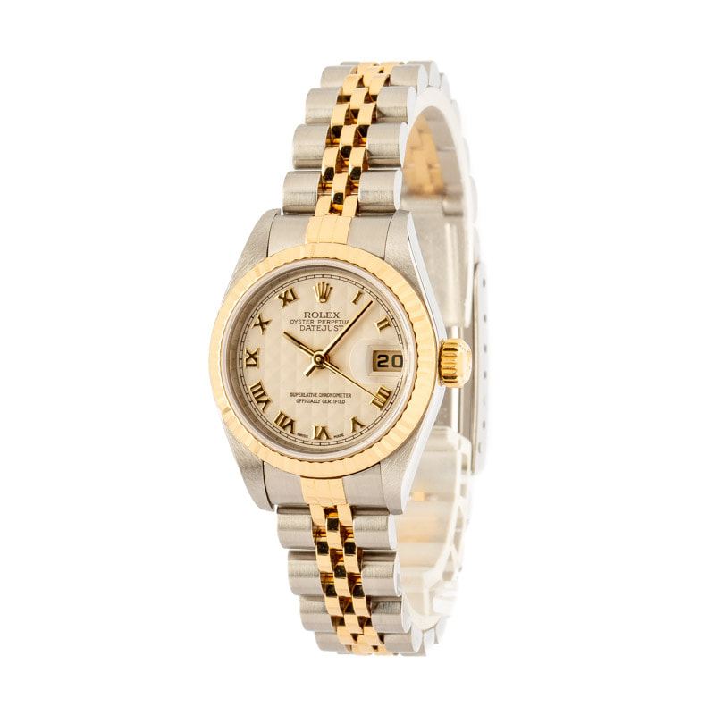 Ladies Rolex Datejust 79173 Pyramid Dial