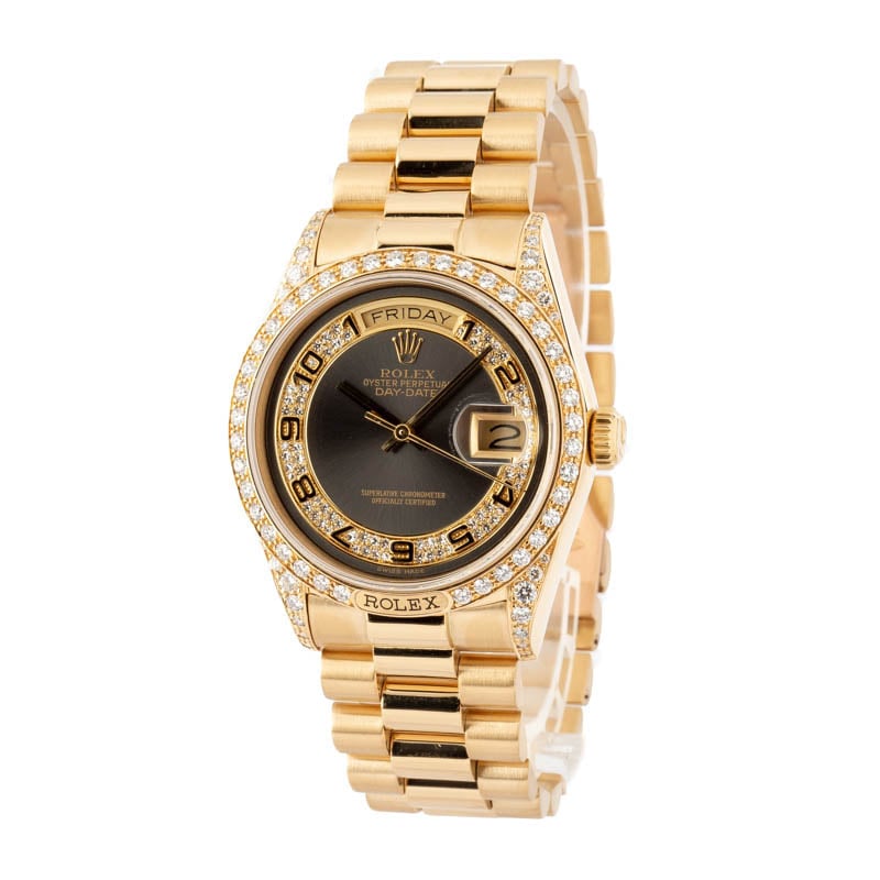 Rolex Day-Date 18138 18k Yellow Gold