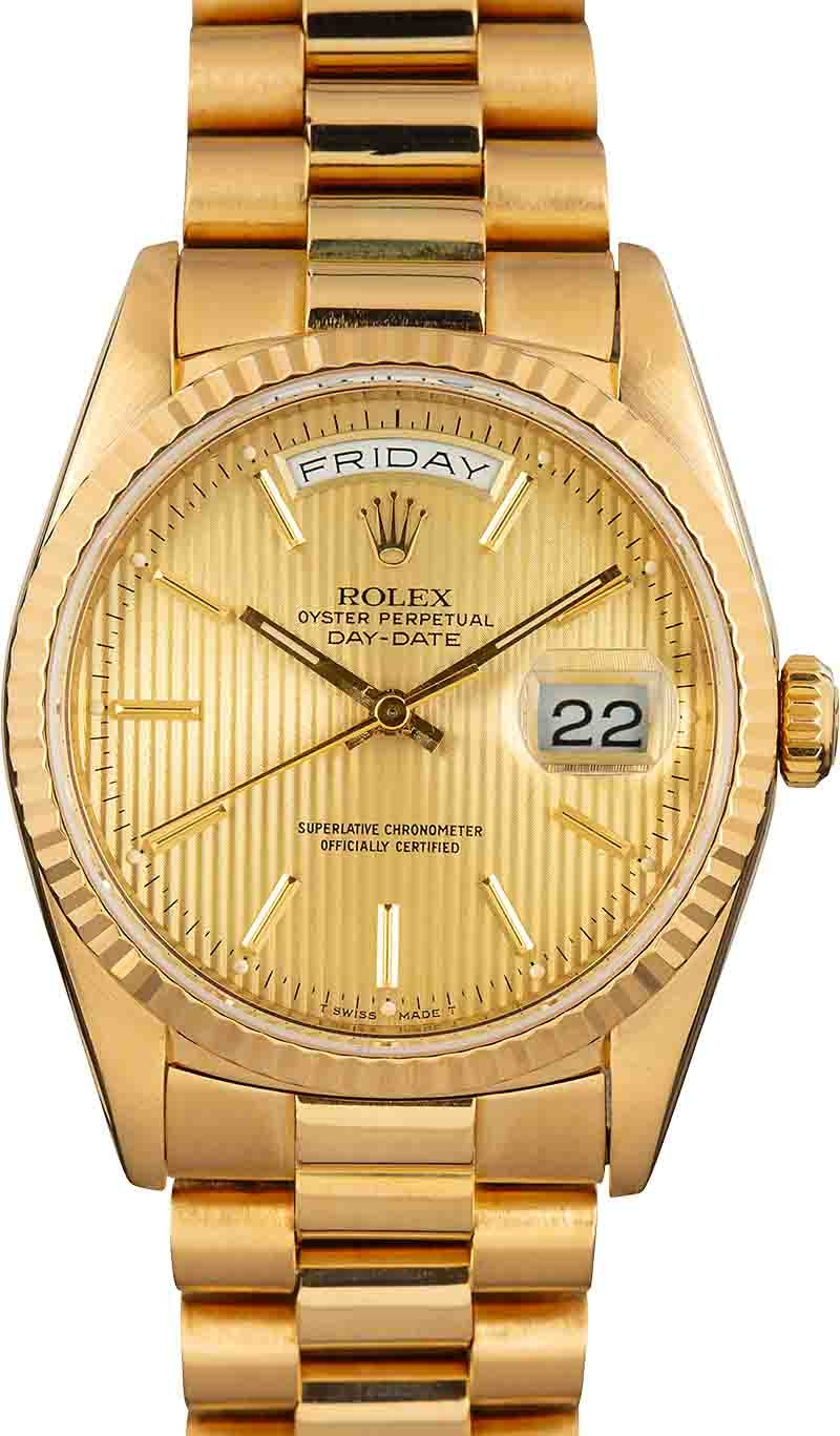 Rolex Day Date 18238 Yellow Gold