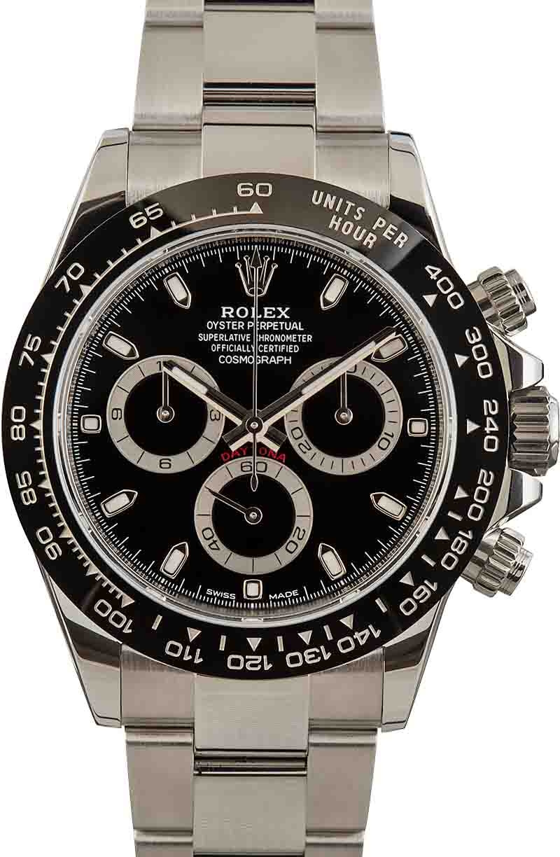 Buy Used Rolex Daytona 116500 Bob s Watches Sku 162364 PL