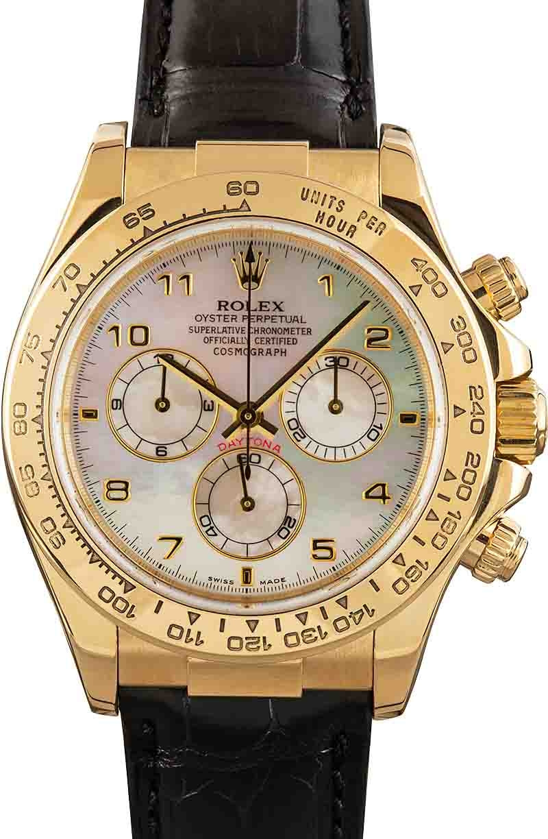 Buy Used Rolex Daytona 116518 | Bob's Watches - Sku: 161207
