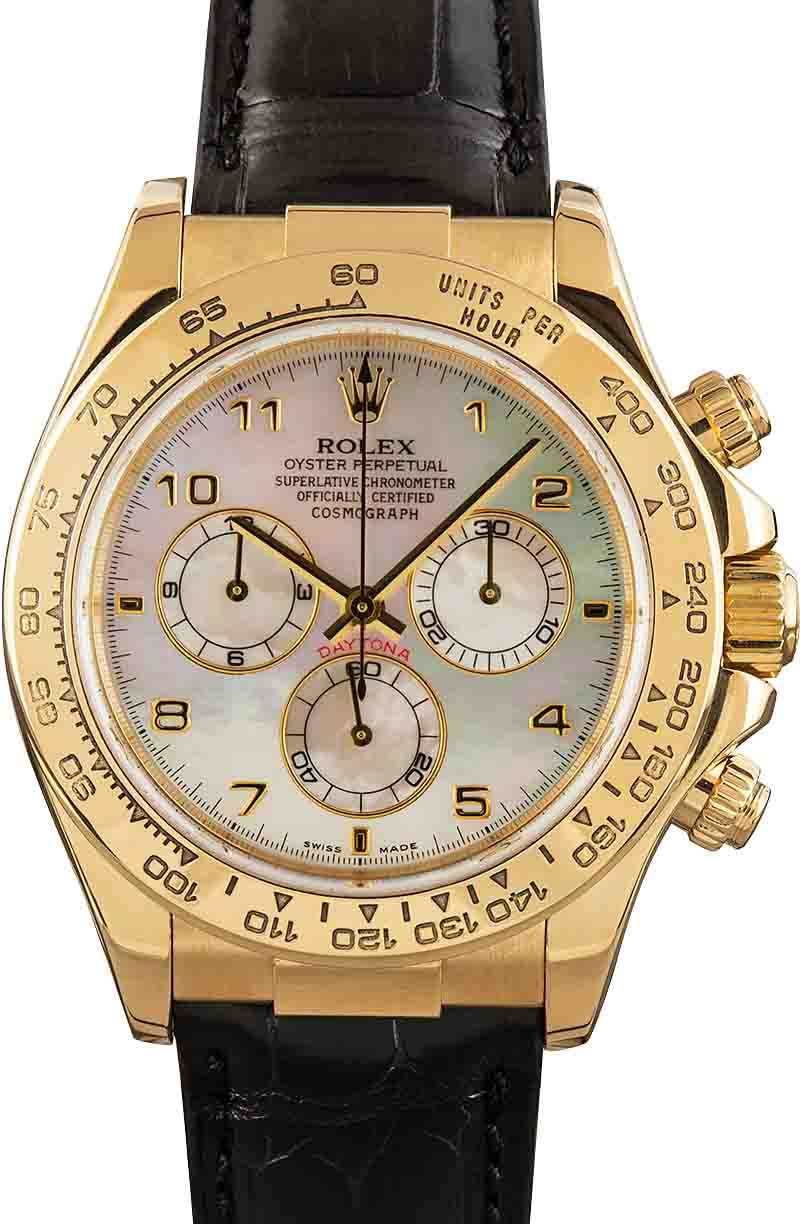 Buy Used Rolex Daytona 116518 Bob s Watches Sku 161207