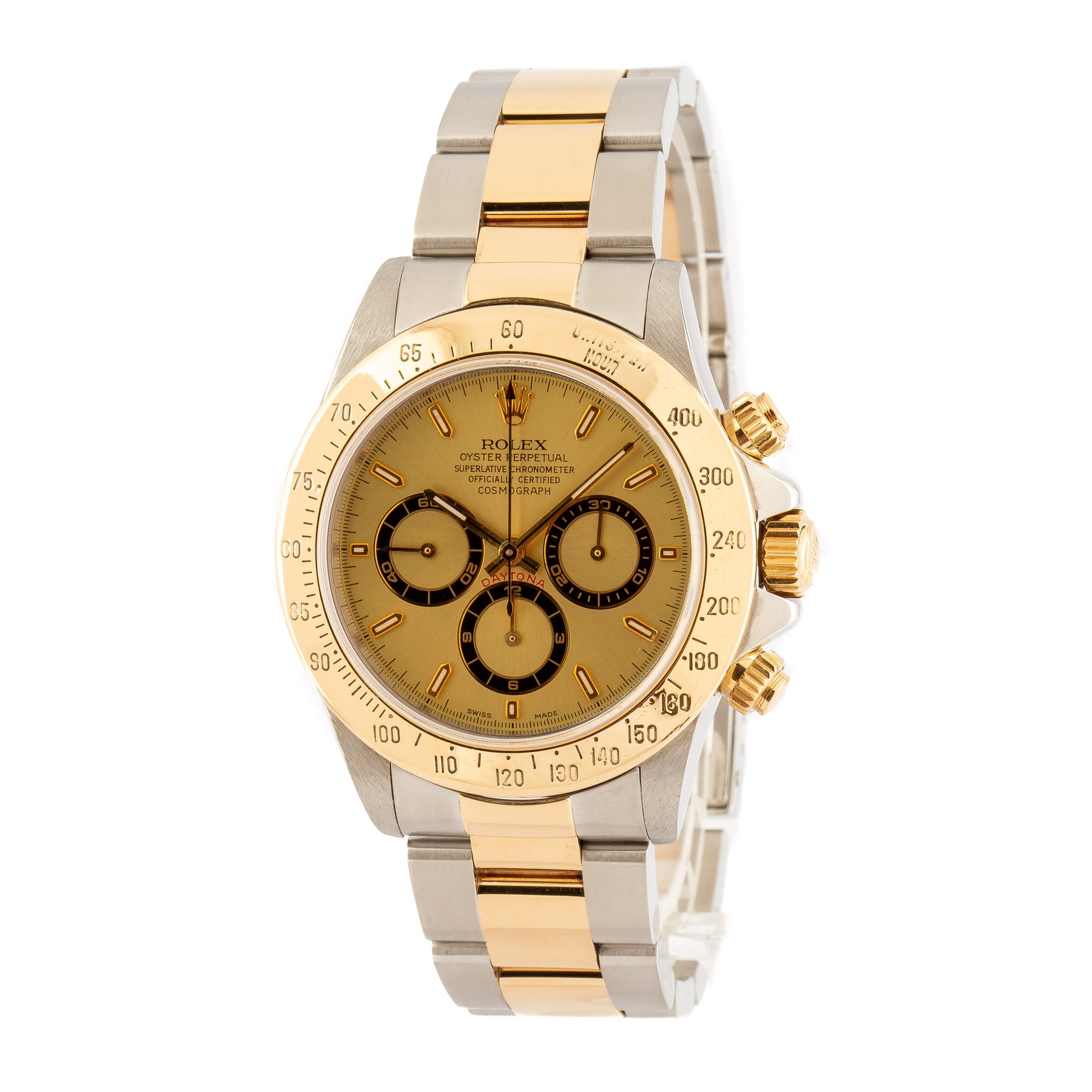 Rolex Daytona 16523 Stainless Steel & 18k Yellow Gold