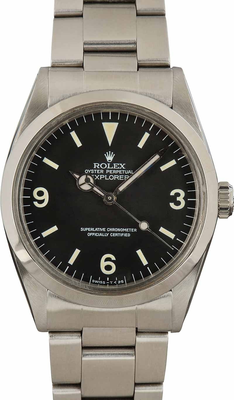 Buy Used Rolex Explorer 1016 Bob s Watches Sku 138161