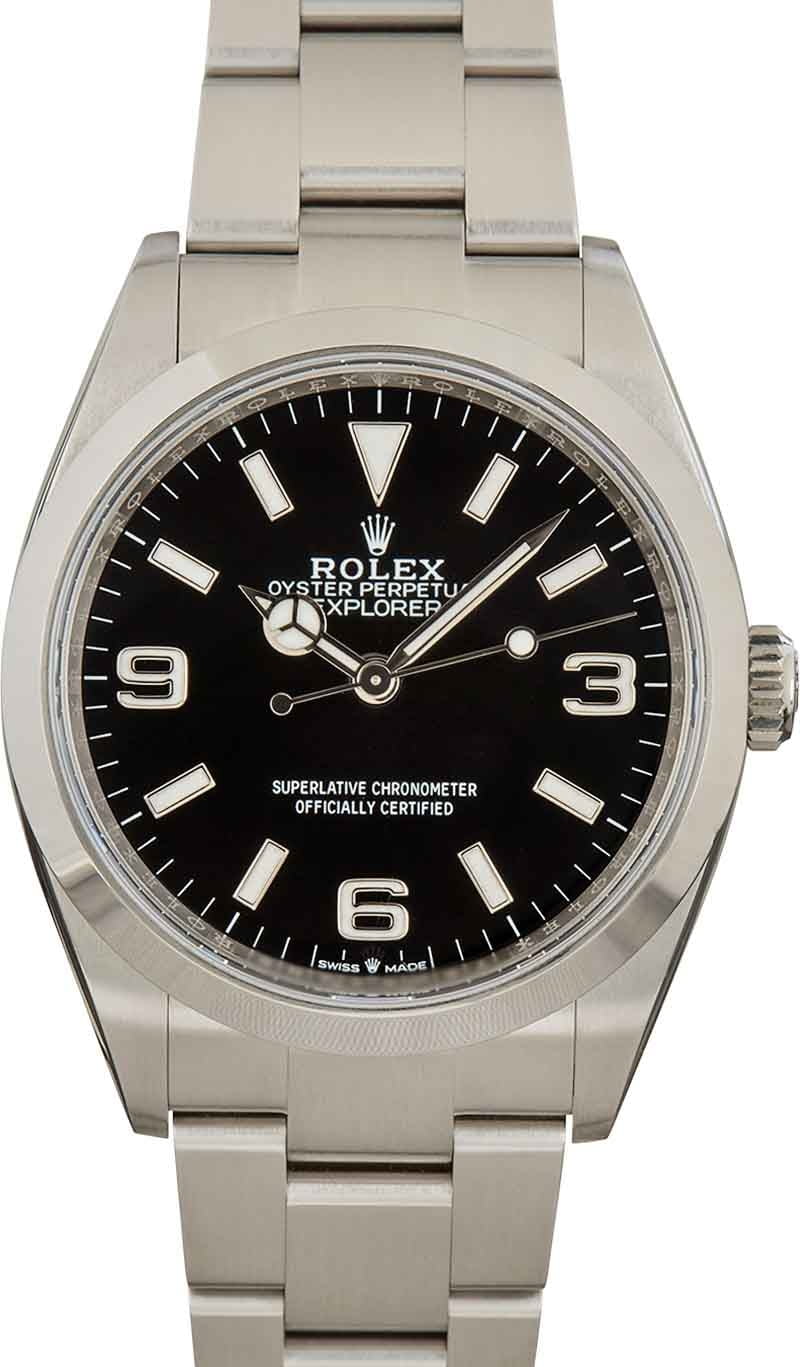 Buy Used Rolex Explorer 124270 | Bob's Watches - Sku: 159114 LVH