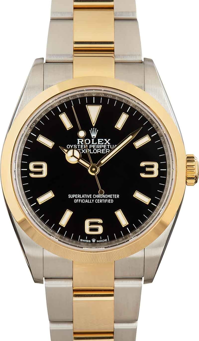 zUsed Rolex Explorer 124273 Black Dial SKU160070
