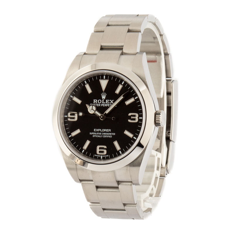 Buy Used Rolex Explorer 214270 | Bob's Watches - Sku: 157225