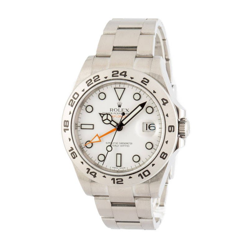 Rolex Explorer II 216570 White 42MM