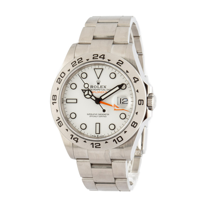 Mens Rolex Explorer II White 226570