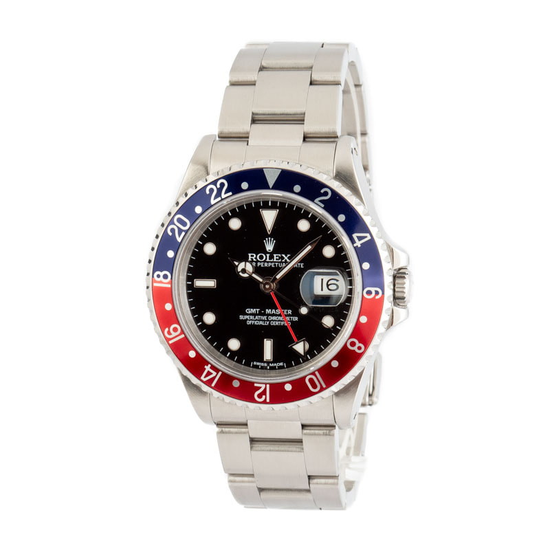 Men's Rolex GMT-Master 16700 Pepsi Insert