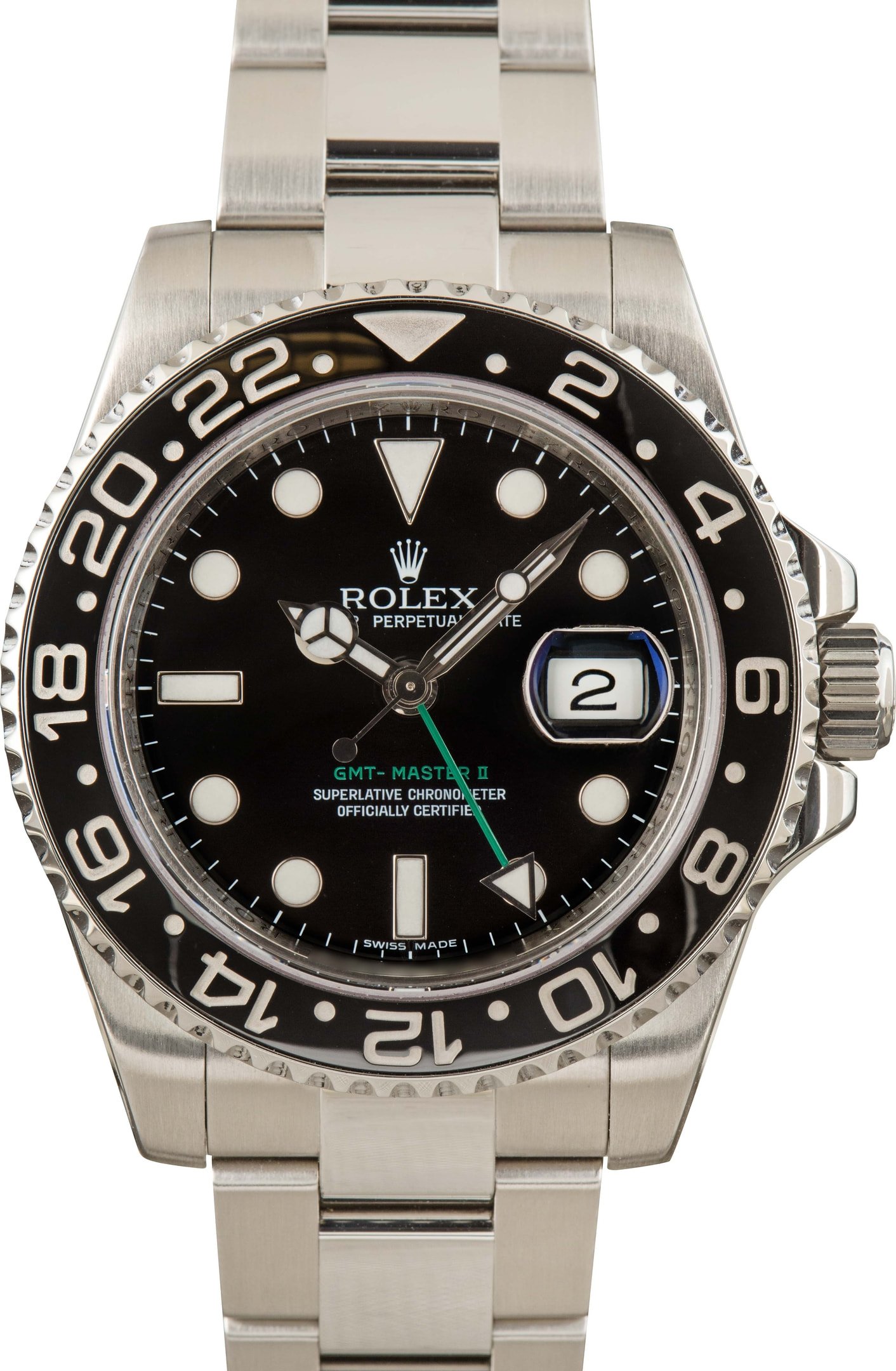 Buy Used Rolex GMT Master II 116710 Bob s Watches Sku 167429