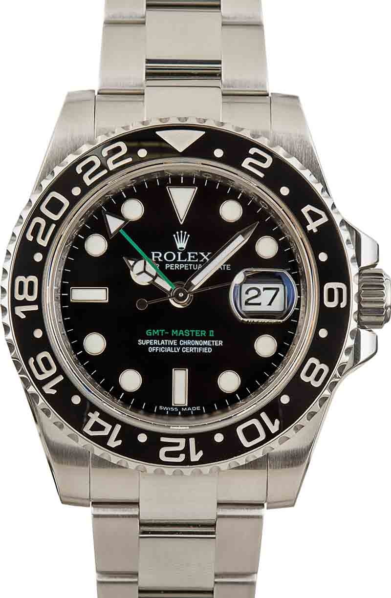 Buy Used Rolex GMT-Master II 116710 | Bob's Watches - Sku: 157851