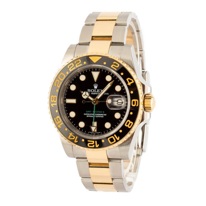 Rolex GMT Master II Ref 116713 Steel & Gold