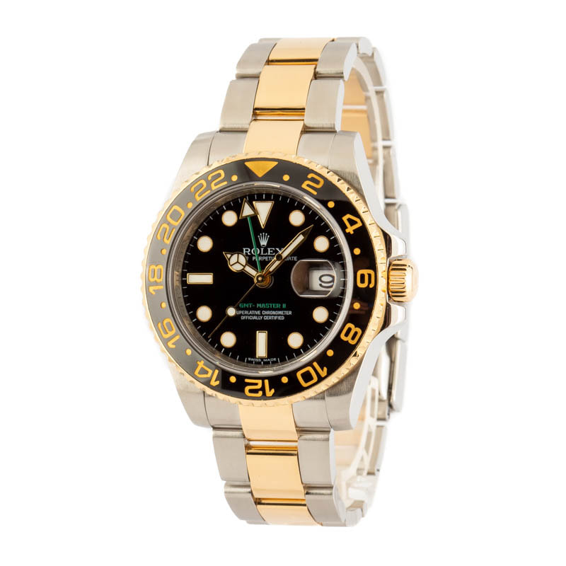 Rolex GMT-Master II Ref 116713 Steel & 18k Gold