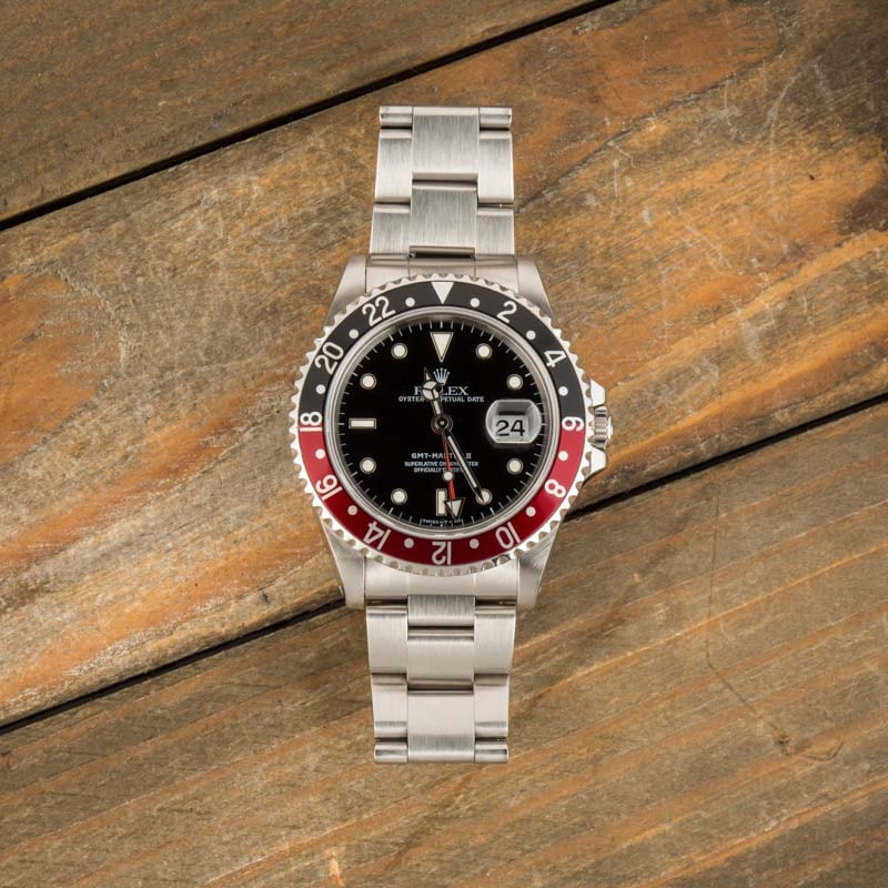 Buy Used Rolex GMT-Master II 16710 | Bob's Watches - Sku: 163009