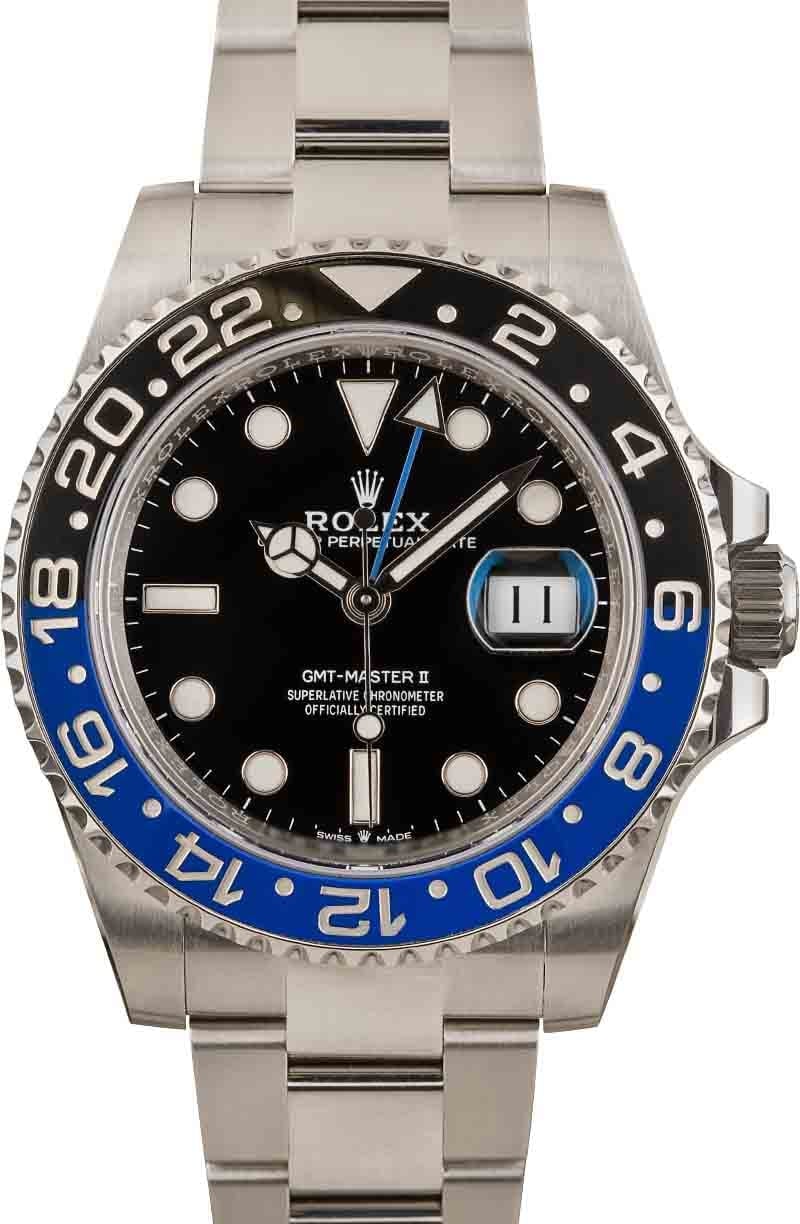 Buy Used Rolex GMT Master II 126710 Bob s Watches Sku 163407 PL