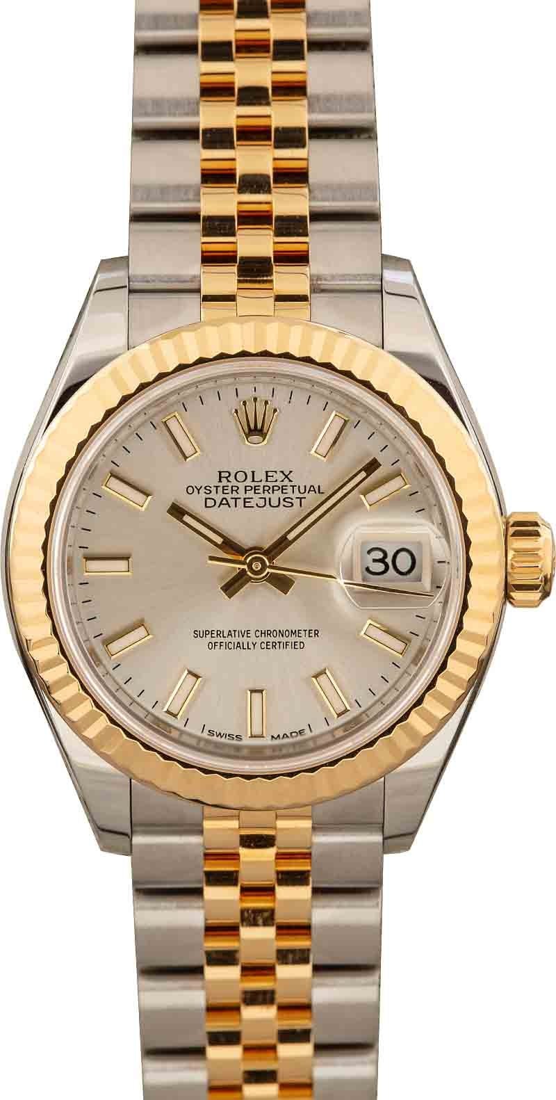 Rolex Ladies Datejust 279173 Silver