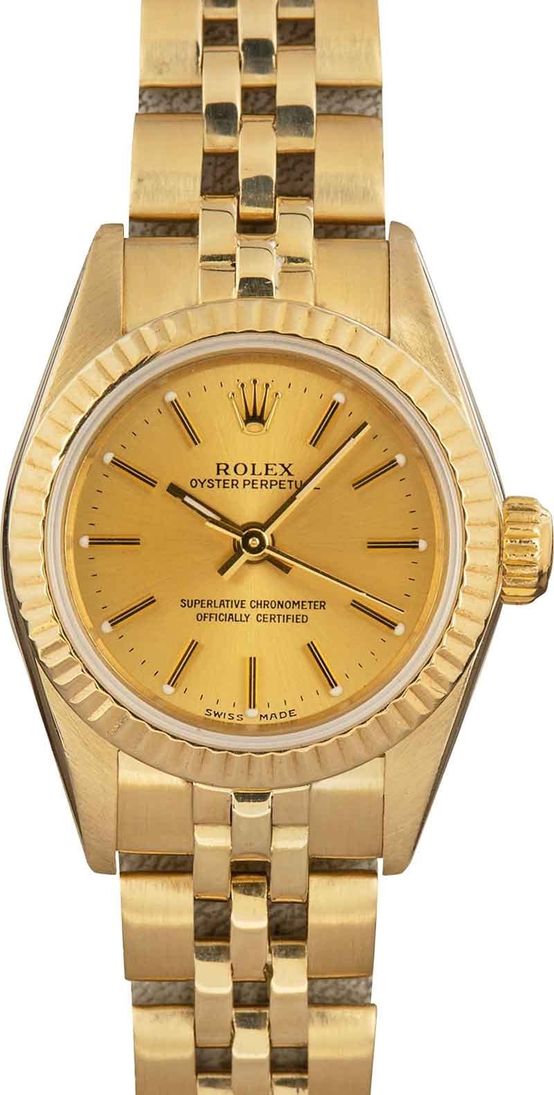 Buy Used Rolex Oyster Perpetual 67197 Bob s Watches Sku 160290