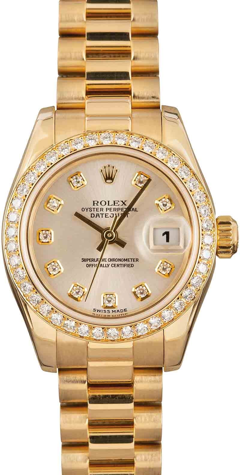 Buy Used Rolex Ladies President 179138 | Bob's Watches - Sku: 153964