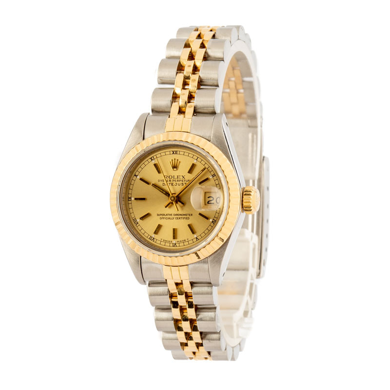 Rolex Datejust 69173 Steel & Gold