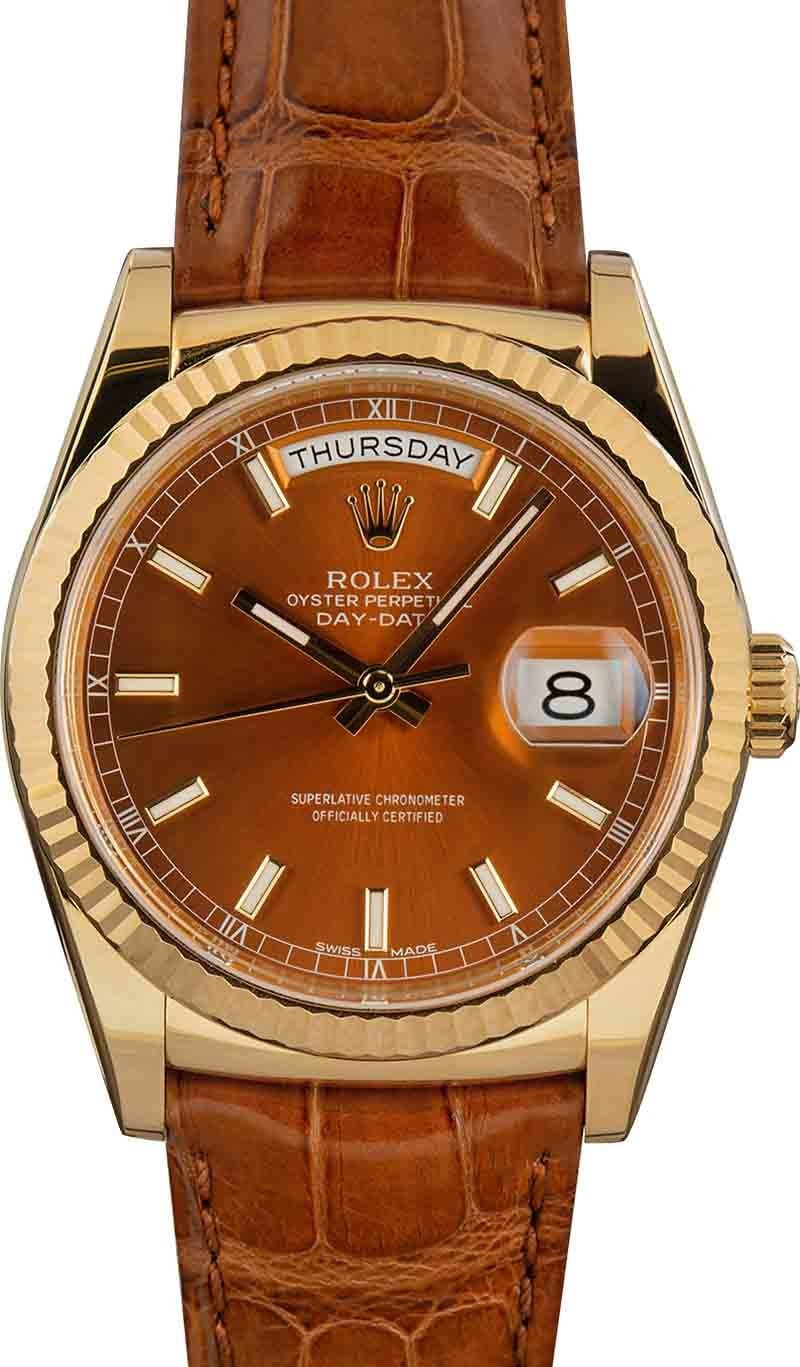 Rolex day date on sale 118138