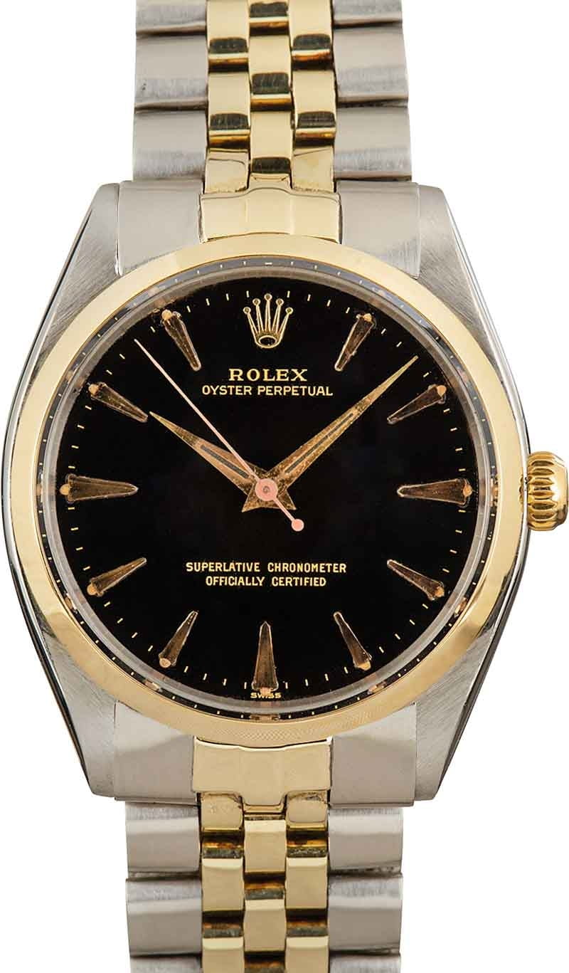 Buy Used Rolex Oyster Perpetual 6564 | Bob's Watches - Sku: 157803