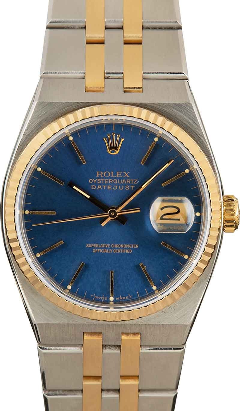 Buy Used Rolex OysterQuartz 17013 Bob s Watches Sku 161086