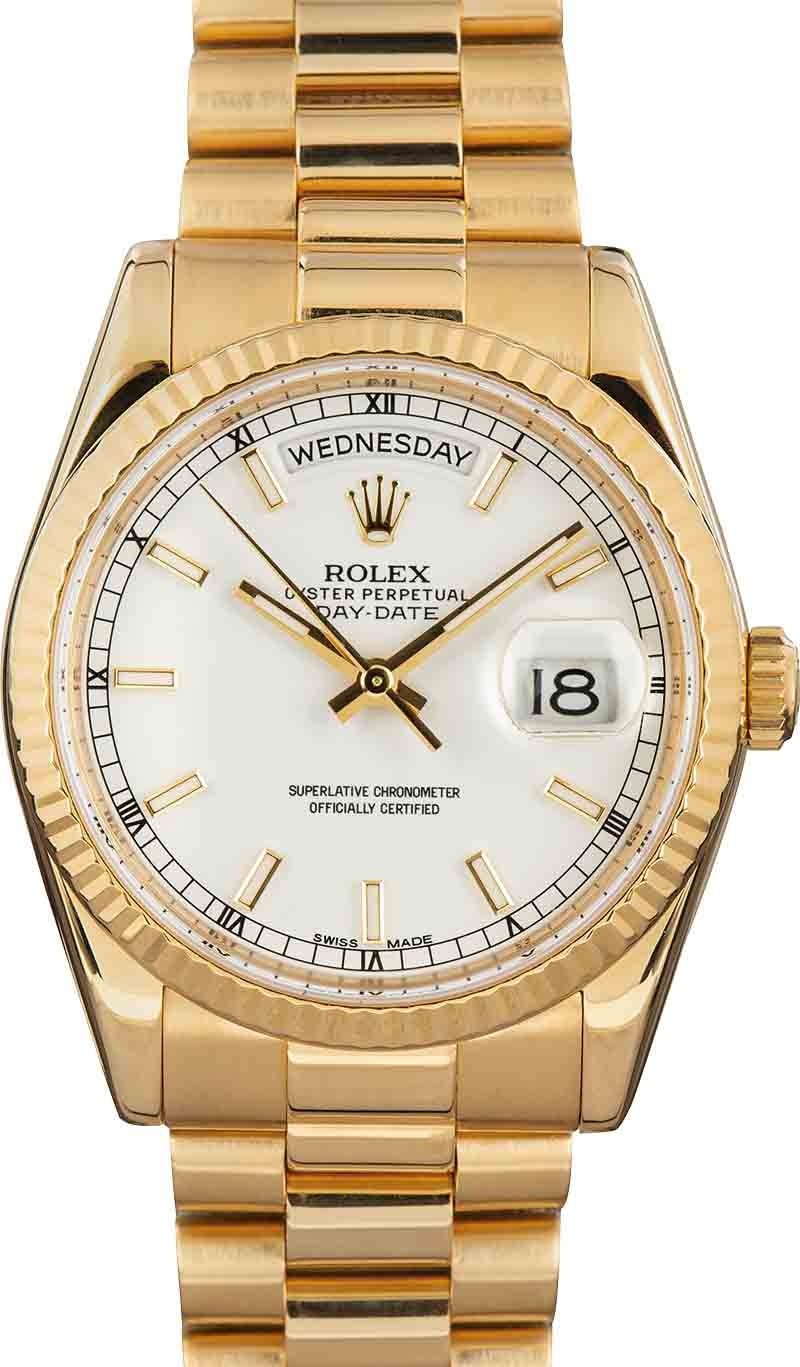 Rolex hot sale president 118238