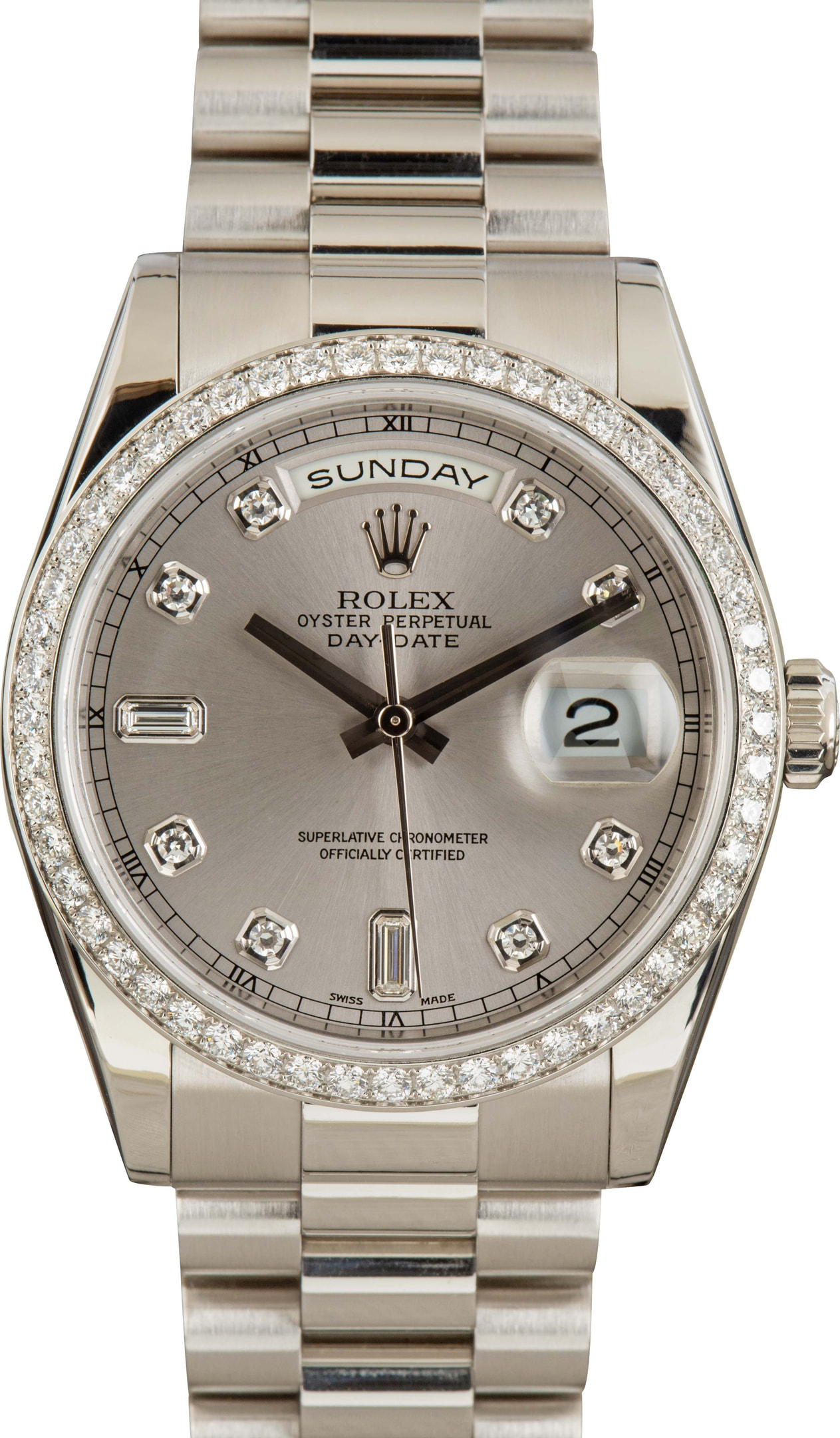 Buy Used Rolex Day-Date 118346 | Bob's Watches - Sku: 164377