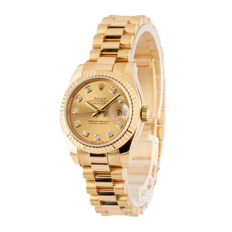 Buy Used Rolex Datejust 179178 | Bob's Watches - Sku: 156526