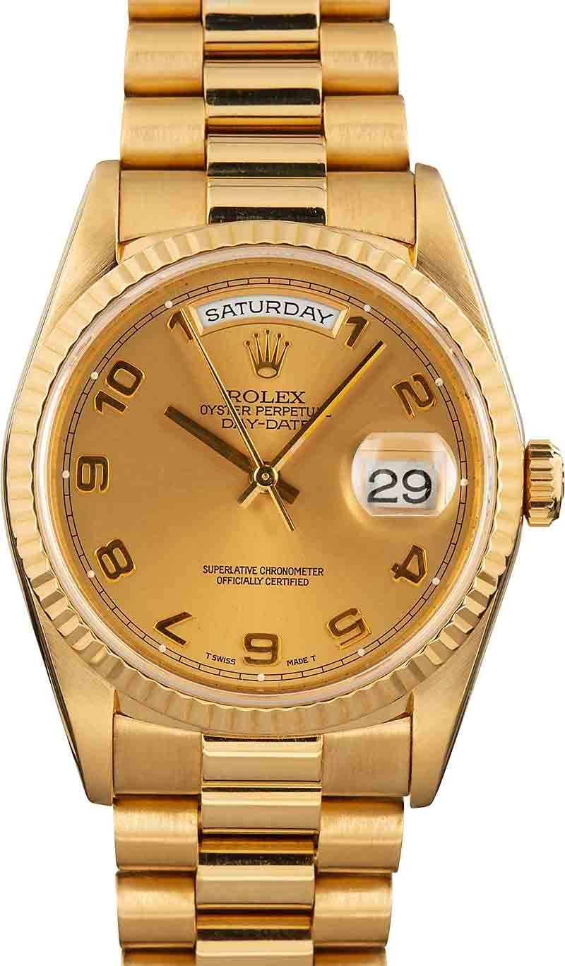 Rolex presidential outlet arabic