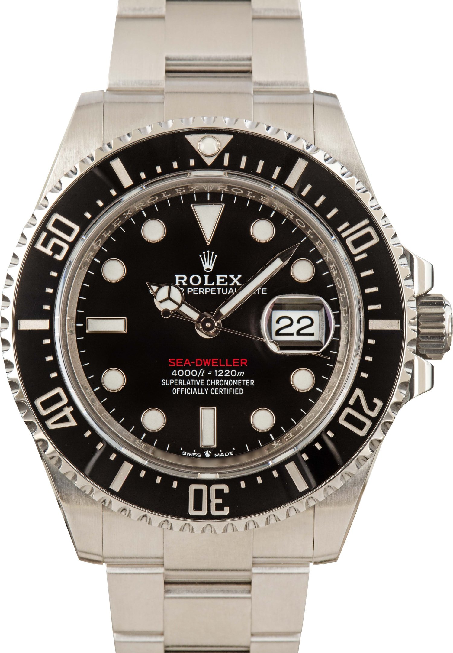 Buy Used Rolex Sea Dweller 126600 Bob s Watches Sku 170600